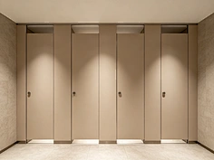 commercial restroom stalls